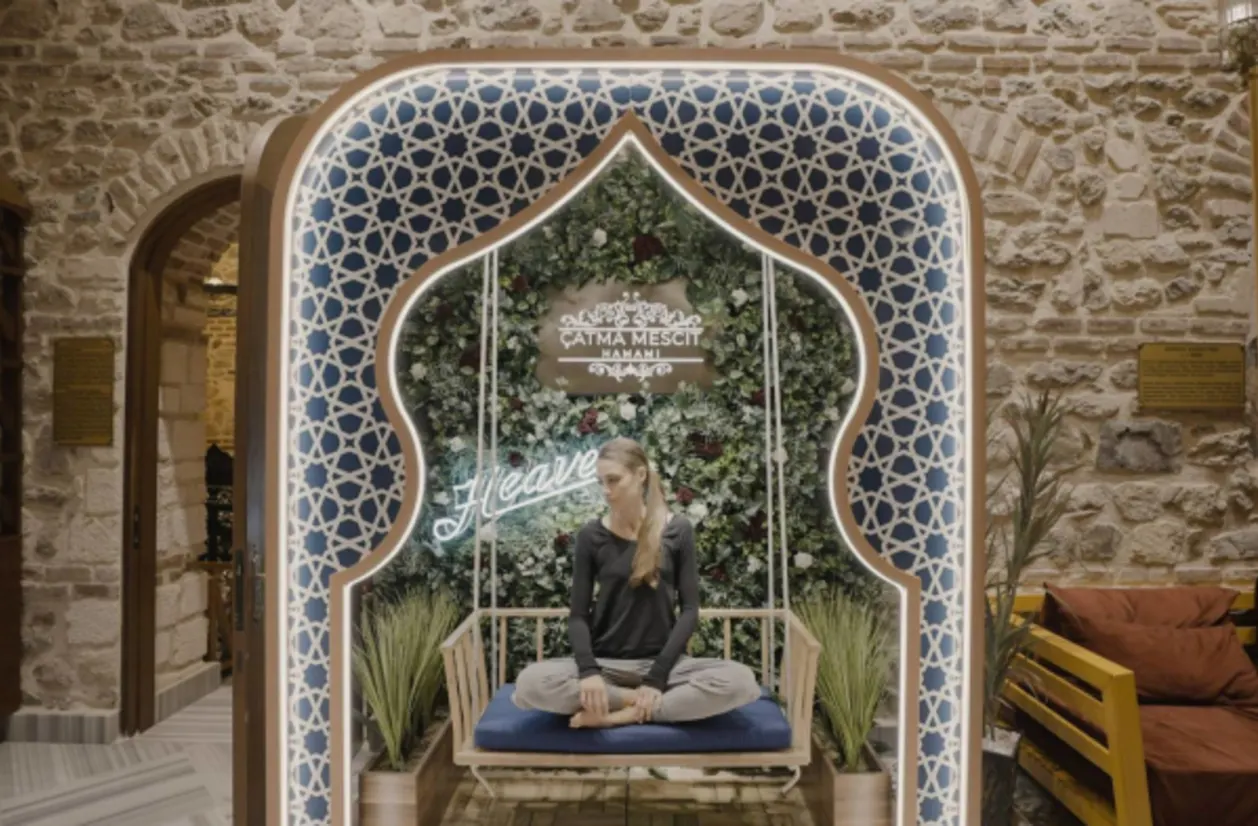 Authentic hammam experience Catma Mescit @livefreemediallc